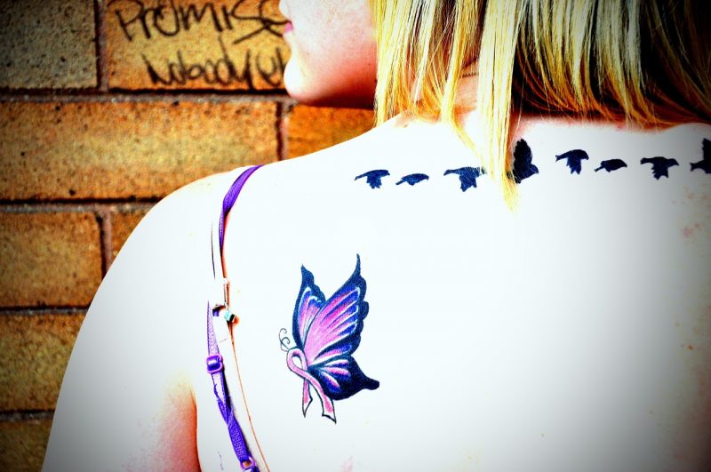 tatouages de papillons
